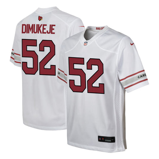 Victor Dimukeje  Arizona Cardinals Nike Youth Game Jersey - White