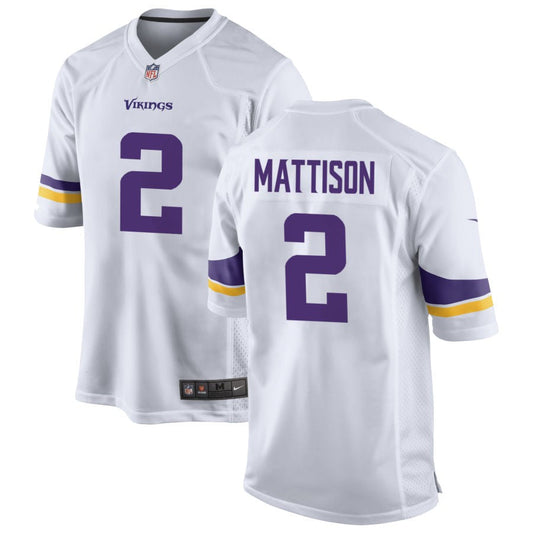 Alexander Mattison Minnesota Vikings Nike Game Jersey - White