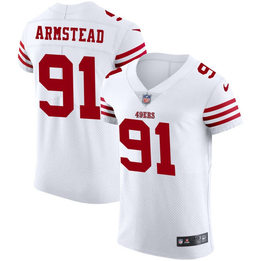 Arik Armstead San Francisco 49ers Nike Vapor Elite Jersey - White