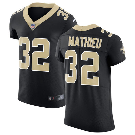 Tyrann Mathieu New Orleans Saints Nike Vapor Untouchable Elite Jersey - Black