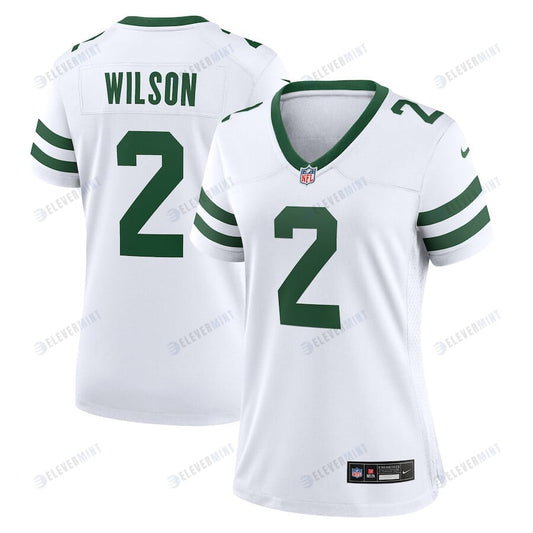 Zach Wilson 2 New York Jets Women Jersey - White