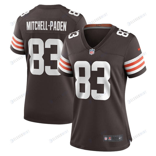 Zaire Mitchell-Paden 83 Cleveland Browns Women's Team Game Player Jersey - Brown