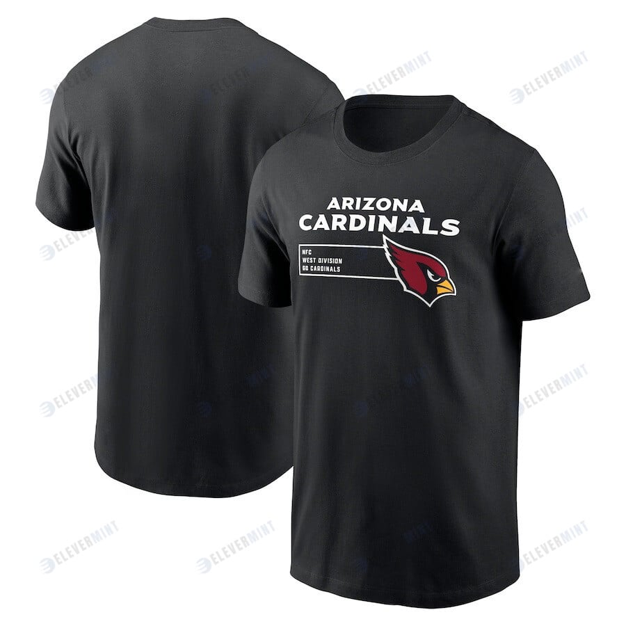 Arizona Cardinals Division Essential T-Shirt - Black