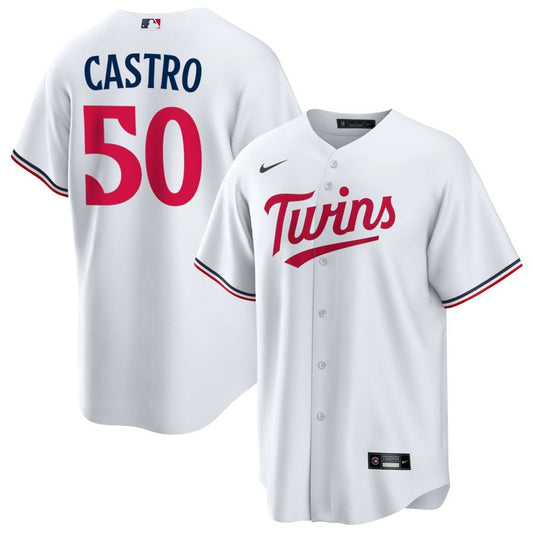 Willi Castro Minnesota Twins Nike Youth Home Replica Jersey - White