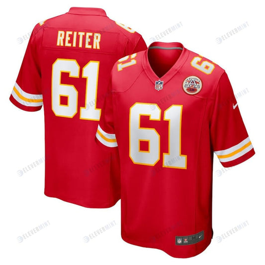 Austin Reiter 61 Kansas City Chiefs Game Player Jersey - Red