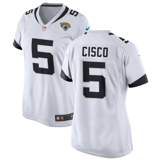 Andre Cisco Jacksonville Jaguars Nike Women's Game Jersey - White