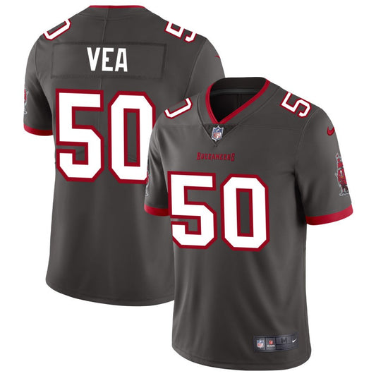 Vita Vea Tampa Bay Buccaneers Nike Vapor Untouchable Elite Alternate Jersey - Pewter