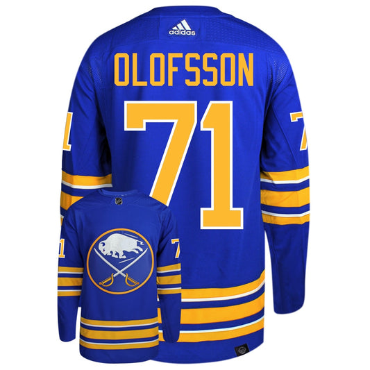 Victor Olofsson Buffalo Sabres Adidas Primegreen Authentic NHL Hockey Jersey