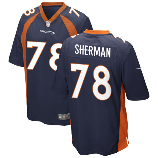 Will Sherman Denver Broncos Nike Alternate Game Jersey - Navy