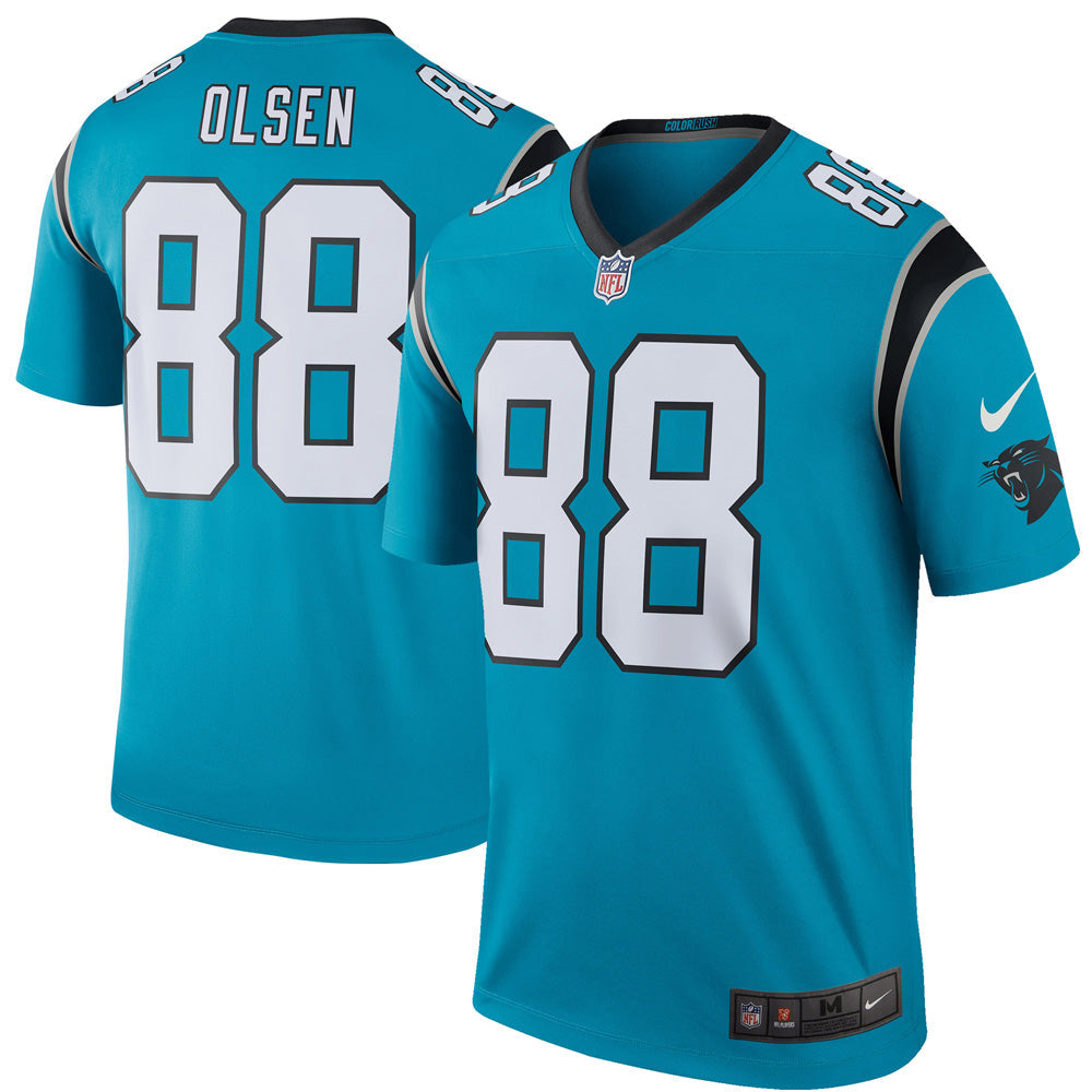 Youth Carolina Panthers Greg Olsen Legend Jersey - Blue