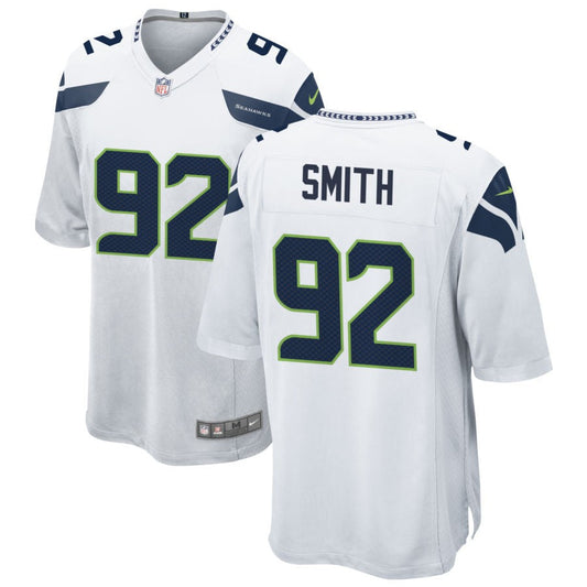 Tyreke Smith Seattle Seahawks Nike Game Jersey - White