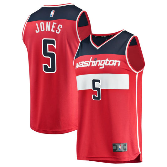 Tyus Jones Washington Wizards Fanatics Branded Youth Fast Break Replica Jersey Red - Icon Edition