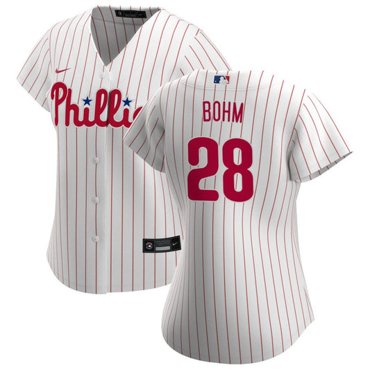 Alec Bohm Philadelphia Phillies Nike Women's Home Replica Jersey - White