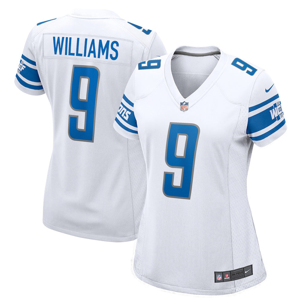 Women's Detroit Lions Jameson Williams Game Jersey - White