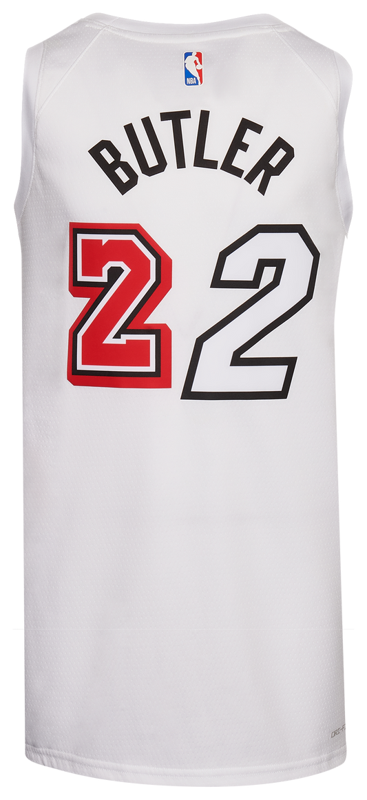 Boys' Grade School Butler Jimmy Nike Heat City Edition Swingman Jersey - White