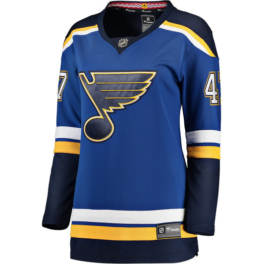 Women's Torey Krug Fanatics Blues Home Breakaway Jersey - Blue