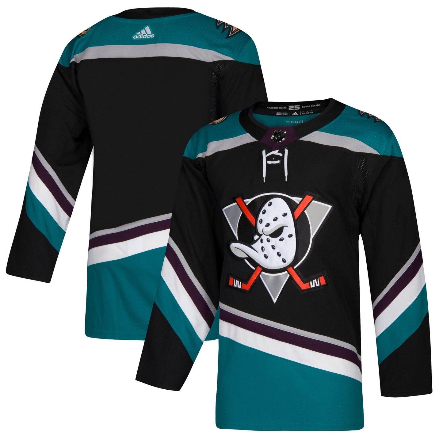 Anaheim Ducks adidas Alternate Authentic Jersey - Black