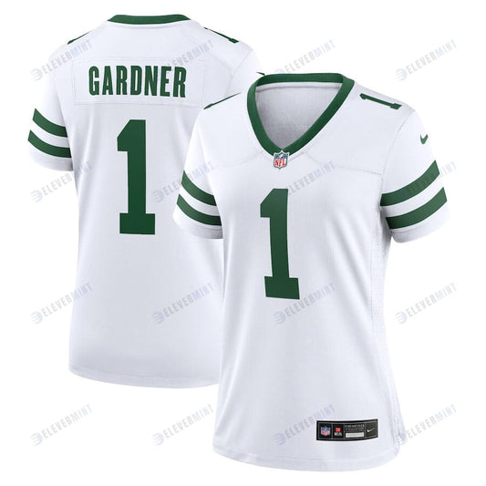 Ahmad Sauce Gardner 1 New York Jets Women's Player Game Jersey - White