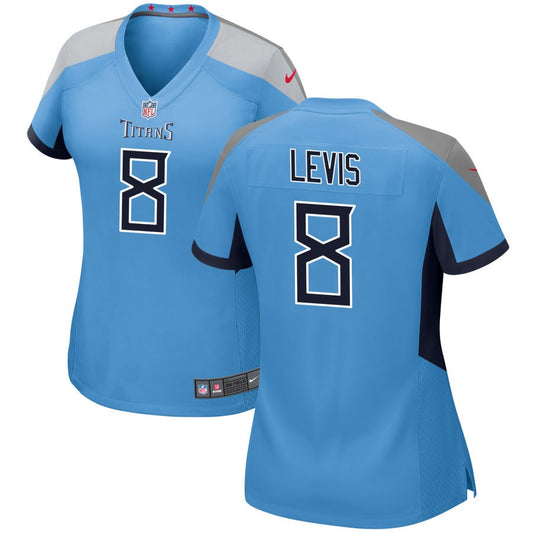 Will Levis Tennessee Titans Nike Women's Alternate Game Jersey - Light Blue