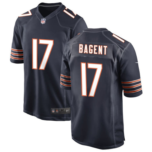 Tyson Bagent Chicago Bears Nike Game Jersey - Navy