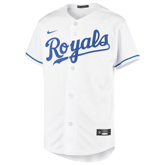 Boys' Grade School  Nike Royals Home Replica Team Jersey - White